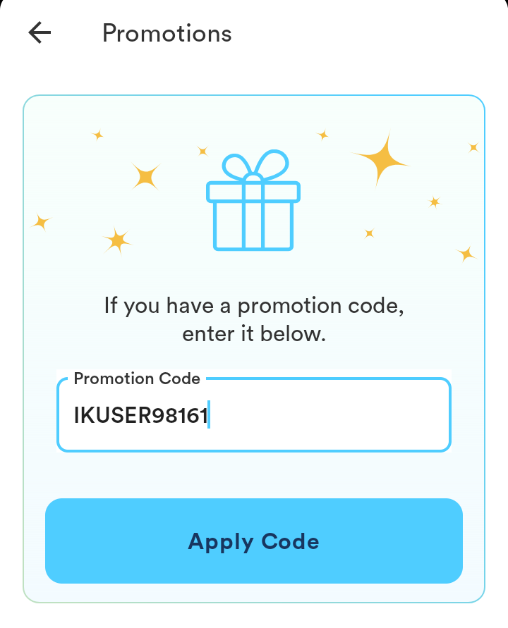 Branch referral promotion code bonus