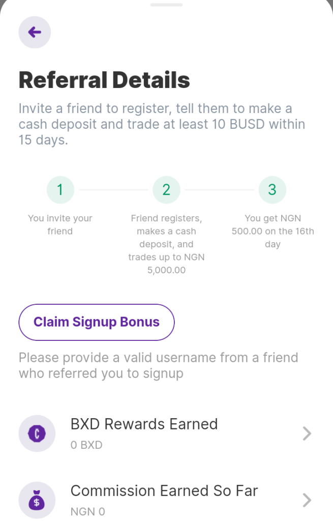 Claim Bundle Signup Bonus