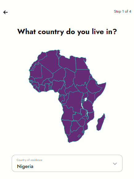 Yellow card country of residence