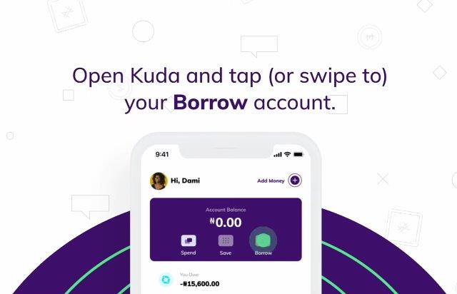 How to apply for kuda loan overdraft