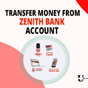 How to Transfer money from Zenith Bank account