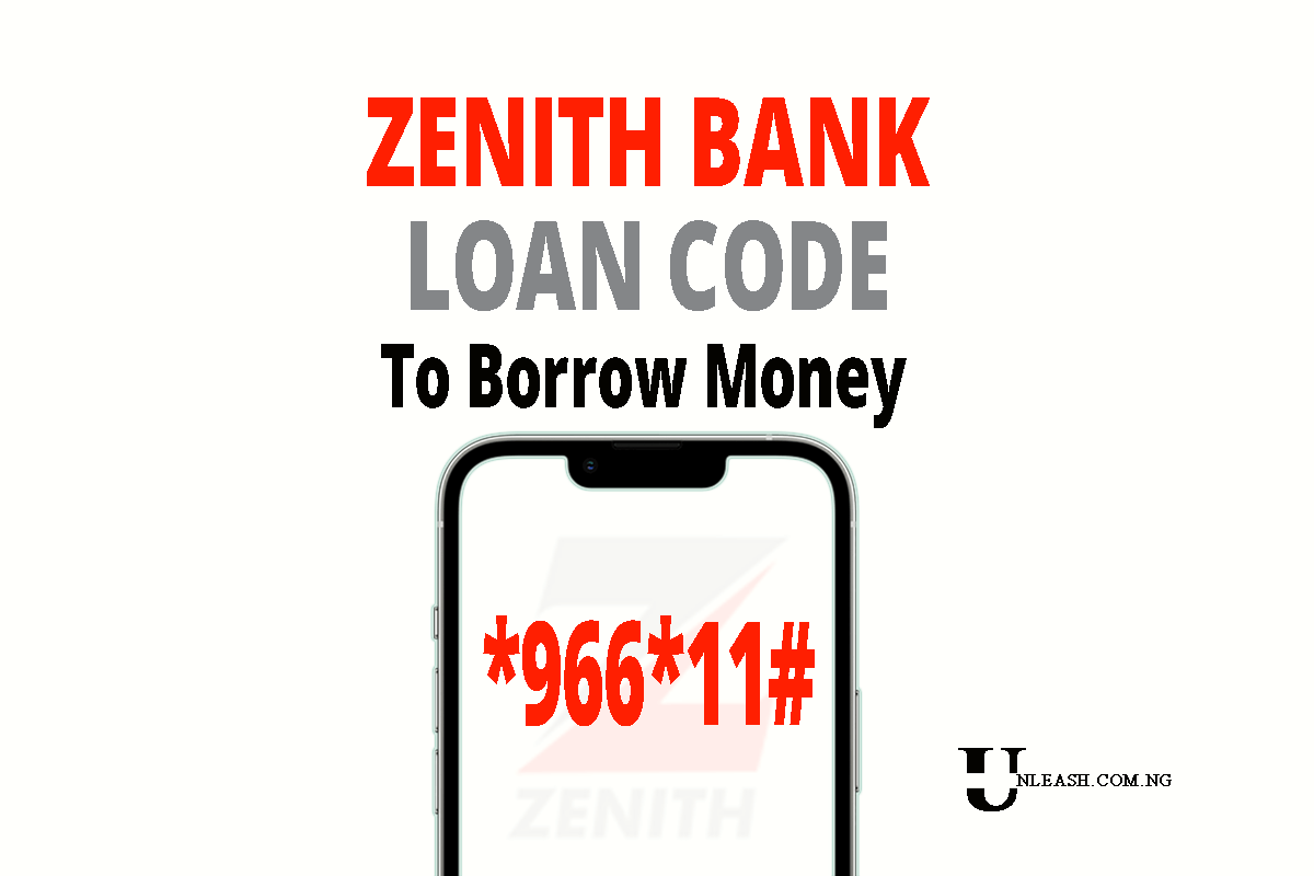 Quick loan code 2025 for zenith bank