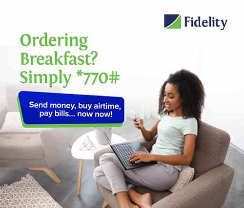 Fidelity *770# USSD banking to buy airtime, pay bills, check balance and open aacount