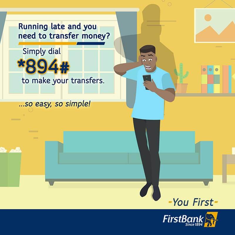 Firstbank USSD code to transfer money and limit