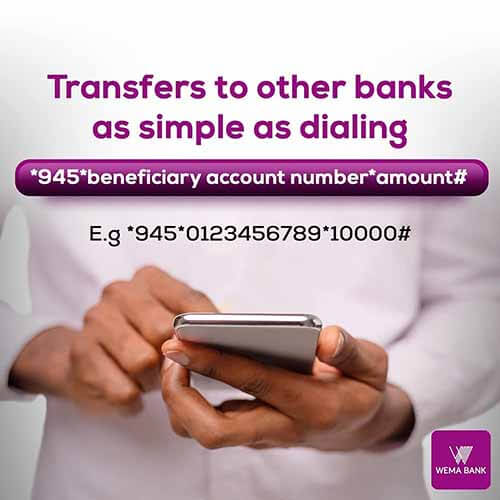 How to Transfer Money from Wema Bank Account using USSD Code