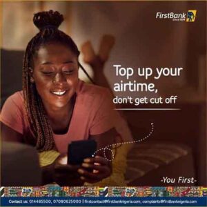 How to Buy Airtime from First Bank USSD Code for Yourself & Someone