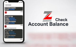 How to Check Zenith Bank Account Balance on phone