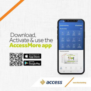 Check Access Bank account number using mobile app