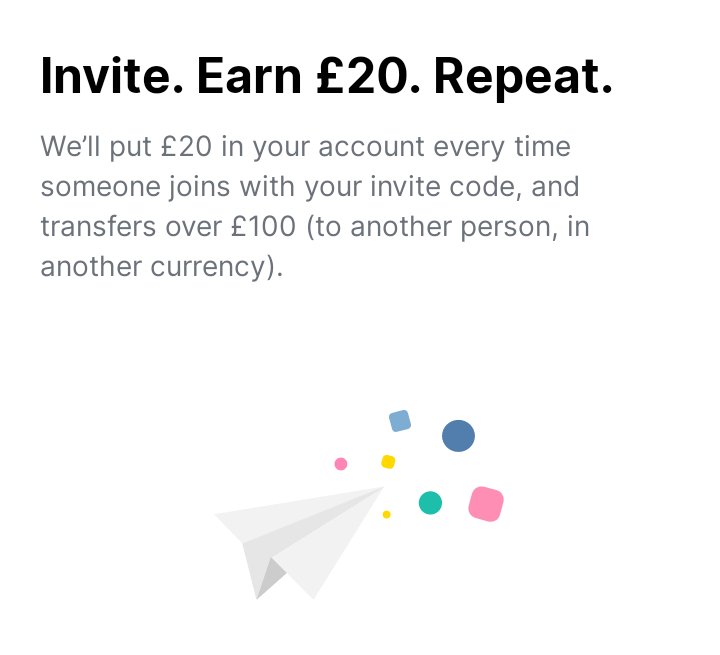 TransferGo promo code Bonus referral Program £20