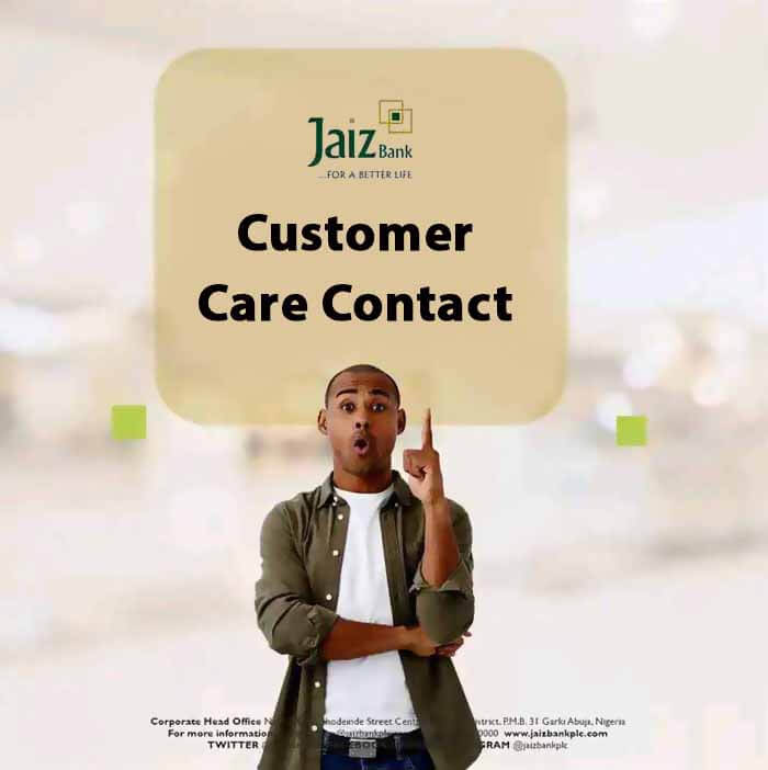 Jaiz Bank Customer Care Phone Number, Online, Email Address