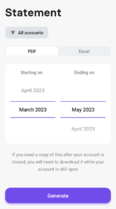 How to Get & Download Revolut Statement PDF & CSV