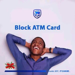 How to Block Stanbic IBTC ATM Debit Card with ussd code, sms and online mobile app