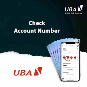 code to get account number from uba bank