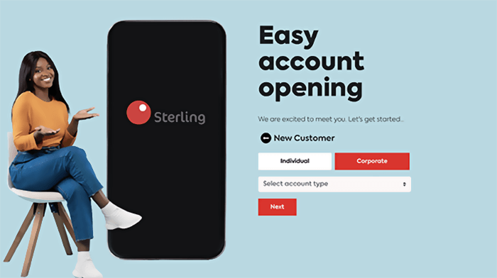 How to Open Sterling Bank Account on Phone Online