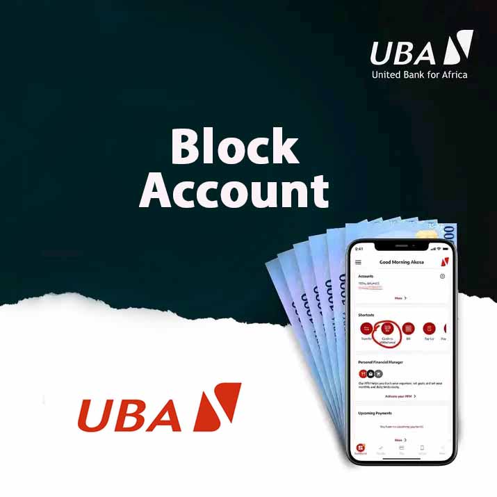 How to Block UBA Account with USSD Code & from Another Phone
