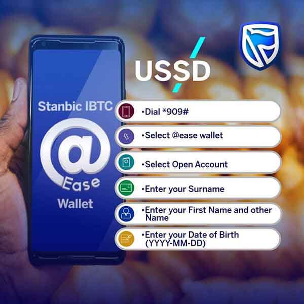 How to Open a Stanbic Bank Account with USSD Code ease wallet