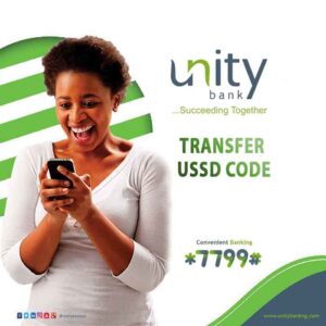 How to Transfer Money from Unity Bank to Other Banks with USSD Code & Limit
