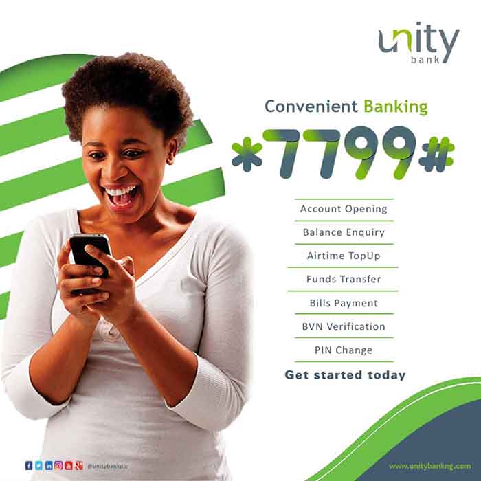 How to Activate Unity Bank USSD Code & Register Without ATM Card