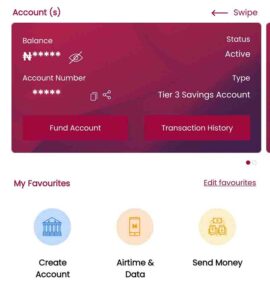 Create a US Dollar (USD) account on ALAT app