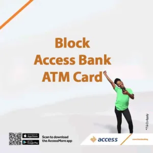How to Block Access Bank ATM Card on Online with Mobile App