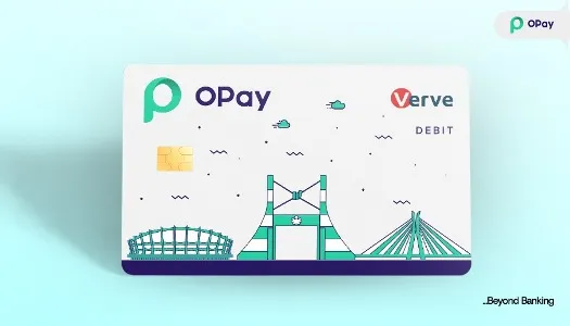 Opay ATM verve card
