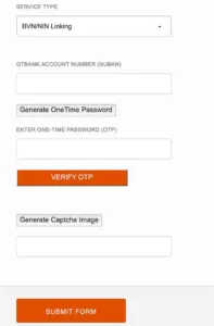 How to Link NIN to GTBank Account Online