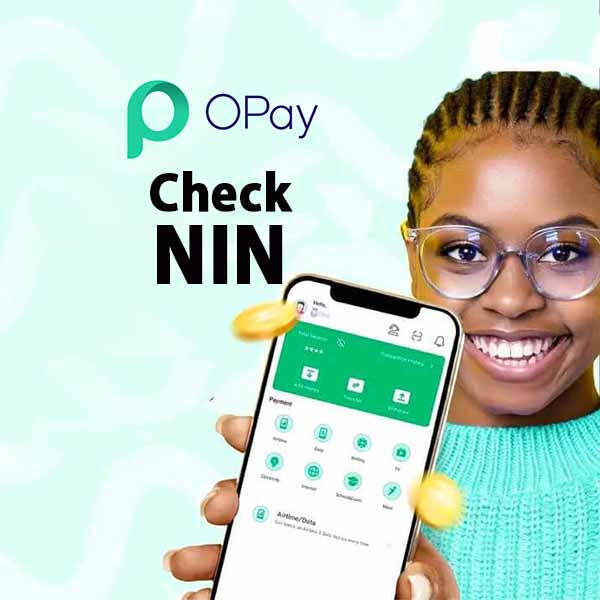 How to Check NIN on Opay Account