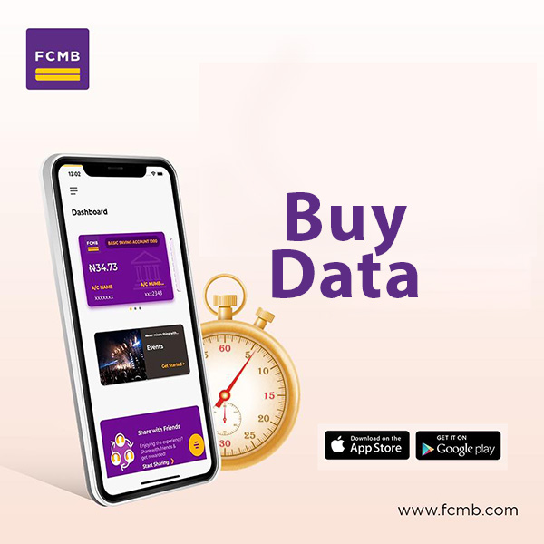 How to Buy Mobile Data Plan on FCMB App in Nigeria