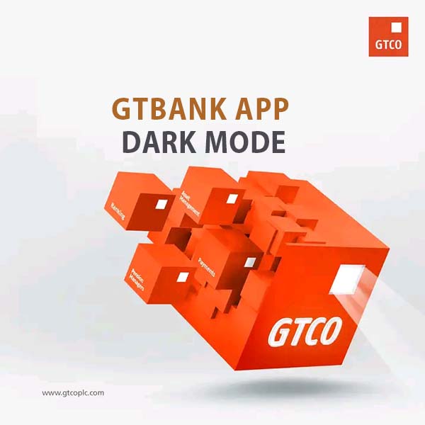 How to Change GTBank Mobile App From Light to Dark Mode