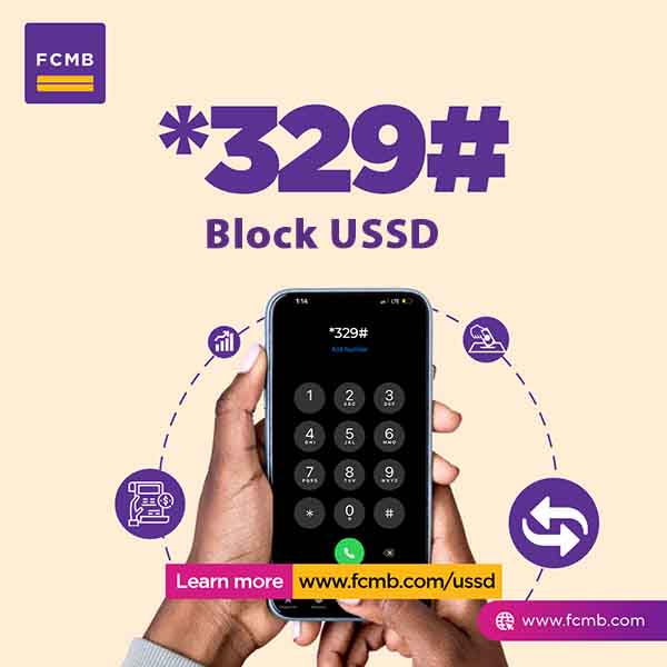 How to Block FCMB USSD Account Profile on Phone