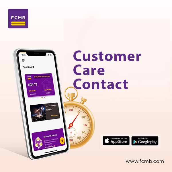 FCMB Customer Care Contact Nigeria