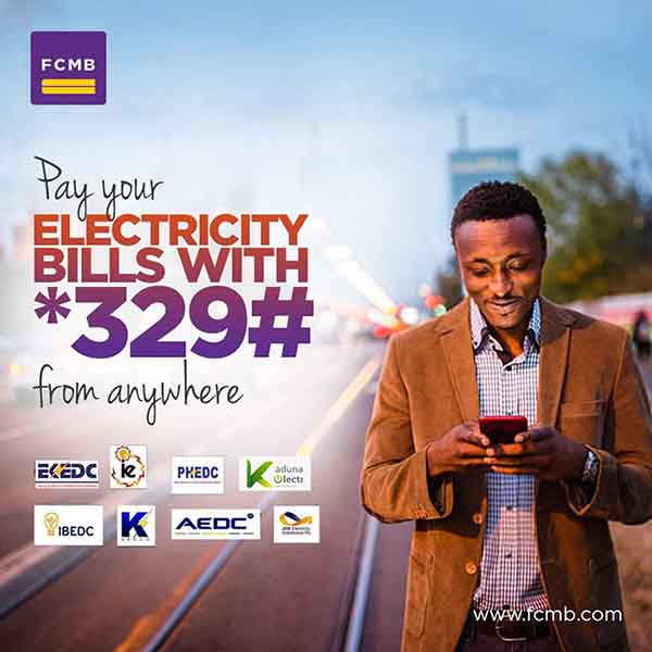 FCMB USSD Code to Recharge Electricity Prepaid Meter