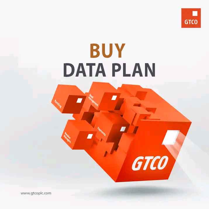 How to Buy Mobile Data Plan on GTBank Mobile App Online