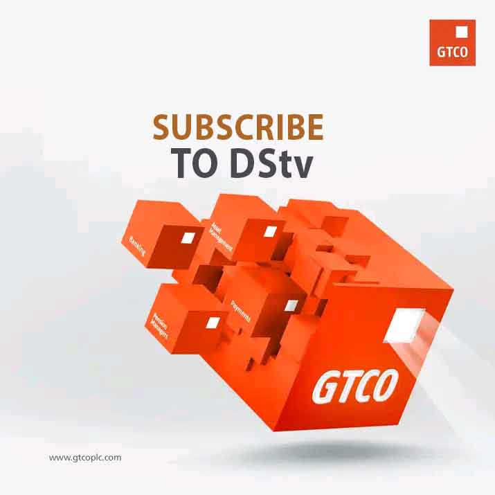 DSTV Subscription: 4 Ways to Pay Online with GTBank Account