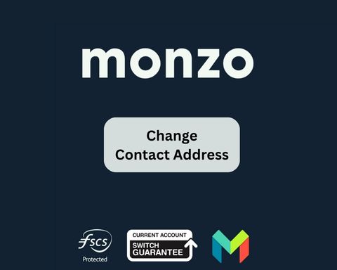 Change Your Home Address on Monzo App Account