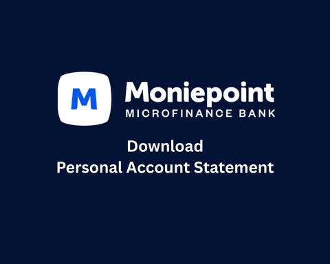 Download Moniepoint Bank Statement on the App (Personal Account)