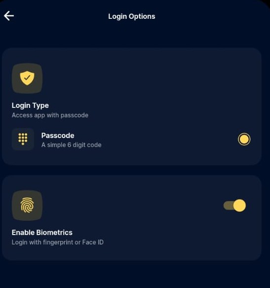 Moniepoint login option